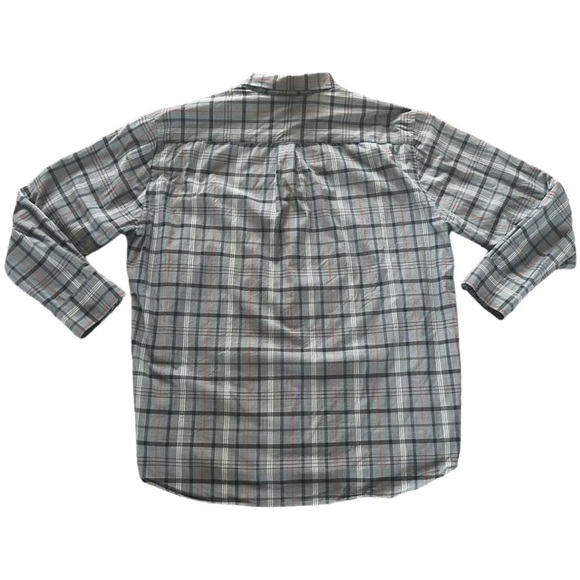 Tommy Bahama Gray Plaid Men’s Button-down Shirt, Size XXL - Picture 4 of 7